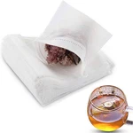 WESDXC56 Pcs Tea Filter Bags,disposable Empty Cotton 400PSC, White. Fixed Price $14.76.
