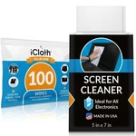 Icloth Large Screen Cleaning Wipes For Electronics, Lint-free And Streak-free.... Fixed Price $57.81.
