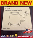 Apekx Mug Warmer And Charging Coaster For Coffee + Wireless Phone New. Fixed Price $20.00.