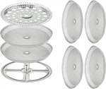8 Pieces French Press Replacement Parts Stainless Steel Set, 6+2. Fixed Price $14.64.