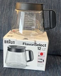 Braun Flavor Select Cup Replacement Carafe KFK12C Glass Coffee Pot Used Read. Fixed Price $12.99.