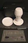 New Normcore V4.1 58.5MM Spring Loaded Coffee Tamper & Stand White. Fixed Price $39.50.