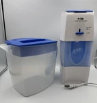 Mr. Coffee Ice Tea Maker Model: TM70 W/ 3 Quart Blue Pitcher & Lid Tested Works. Fixed Price $37.46.