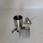 Krups XS600010 Auto Cappuccino Frothing Set Brushed Stainless Steel. Fixed Price $63.00.