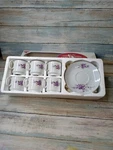 Tabletops Unlimited Tea Coffee 12 Pc Espresso Cup And Saucer Set Iob Floral. Fixed Price $55.00.