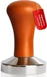 Madchief 53.3MM Espresso Tamper- Wooden Handle & Stainless Steel Ground Coffee. Fixed Price $53.99.