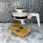 Mr. Coffee Pot Decanter Glass Cup White-for Models WD-10 & WD-12-VINTAGE. Fixed Price $12.00.