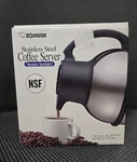 Zojirushi Stainless Steel Coffee Server SH-DE19A-XA. Fixed Price $99.99.