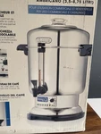 Delonghi DCU50T Commercial Coffee Maker & Urn. Cup. Stainless Steel Once. Fixed Price $74.99.