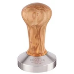 Metallurgica Motta 58 Mm Olive Wood Tamper With Flat Stainless Steel Base. Fixed Price $59.35.