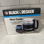Black & Decker 10 Cup Replacement Carafe (3390WH) For: DCM901, DCM900WH, DCM200C. Fixed Price $10.04.