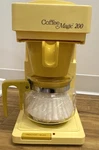 Proctor-silex Coffee Magic A200H 10 Cup Automatic Drip Maker Yellow. Fixed Price $100.00.