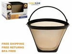 Goldtone Reusable #4 Cone Coffee Filter For All Cuisinart Machines And Brewers. Fixed Price $9.49.