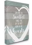 Stupell Home Decor Smallest Things Canvas Wall Art Multi-color Nwt. Fixed Price $44.99.