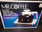 Mr. Coffee Model Wd 10 Cup Decanter And Warming Plate Works/ Vintage 1980. Fixed Price $20.00.