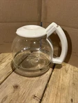 Delonghi 12 Cup Coffee Maker DC59TW White Glass Carafe. Fixed Price $12.50.