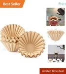 Disposable Coffee Filters 1-4 Cup Paper Basket Unbleached Fits Home Office. Fixed Price $25.97.
