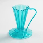 Cafec Flower Dripper DEEP27 Biue One Cup Coffee + Filters Set Japan. Fixed Price $55.00.