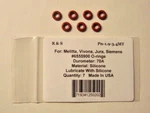 7 Melitta, Vivona, Jura, Siemens 6555900 O-rings / R&s 1.9-34MT Fda Silicone. Fixed Price $12.50.