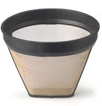 Gold Mesh Permanent Coffee Filter, Number 2-SIZE Brews To 6-CUPS. Fixed Price $20.05.