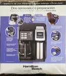Hamilton Beach Flexbrew Trio Coffee Maker - Black Stainless (49966). Fixed Price $110.00.
