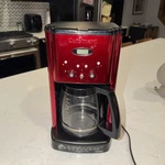 Cuisinart Red Brew Central Dcc 1200 Mr Programmable Cup Coffee Maker Rare!. Fixed Price $79.99.
