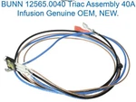 Bunn 12565.0040 Triac Assembly 40A Infusion Genuine Oem, New.. Fixed Price $45.00.