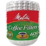 Melitta MLA631132 Super Premium Basket-style Coffee Filter White 600 Count. Fixed Price $24.26.