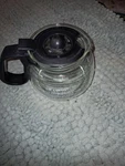 Mr. Coffee 4 Cup Glass Replacement Carafe Pot With Black Lid & Handle. Fixed Price $9.99.