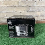 Ge 12-CUP Replacement Carafe Coffee Pot, Clear With White Handle, Model 106652R. Fixed Price $29.99.