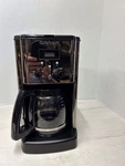 Cuisinart 12 Cup Coffee Maker CBC-00 Black Chrome Stainless Tested Perfect. Fixed Price $35.70.