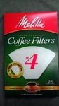 Melitta Coffee Filters No. 4 Cone Paper White. Fixed Price $20.99.