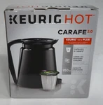Keurig V2.0 Black Plastic 32 Oz Thermal Carafe Replacement Plus Open Box. Fixed Price $17.47.