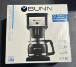 Bunn Bx Speed Classic 10-CUP Coffee Brewer, Black New. Fixed Price $139.99.