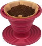 Slickdrip Pour Over Coffee Dripper-collapsible, Reusable Silicone Filter. Fixed Price $11.99.
