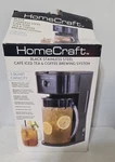 Homecraft 3-QUART Iced Coffee And Tea Maker With Filter Basket-new Open Box. Fixed Price $38.50.