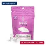 Pact Bathroom Wipes (100-PACK) Compressed Toilet For Camping, Backpackin. Fixed Price $30.00.