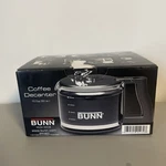 Bunn Ncd-b 10-CUP Coffee Decanter Black Lid With Other Parts Used Good Cond. Fixed Price $18.00.