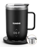 Nuwave Hot Self-heating Travel Mug With Led Display And Brewing System. Fixed Price $89.00.