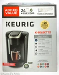 Keurig Coffee Maker K-select K80 Single Serve Blk Matte W/ Mind Reader Tray. Fixed Price $69.98.