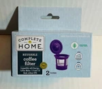 Complete Home Reusable Coffee Filter. Fixed Price $9.00.
