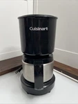 Cuisinart DCC-450 Cup Coffee Maker Black Stainless Steel Carafe Tested. Fixed Price $22.38.