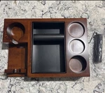 Navrex Large Wooden Espresso Knock Box And Tamping Station, New, Gorgeous!. Fixed Price $59.99.