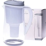 Ecobud Gentoo Glass Water Filter Jug Grey & White 1.5L. Fixed Price $86.64.