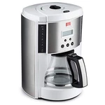 Melitta Aroma Enhance Drip Coffee Maker With Glass Carafe, 10 Cups - White. Fixed Price $34.99.
