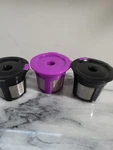 3 Pack Reusable Cups For Keurig Coffee Makers Bpa-free Black. Fixed Price $10.00.