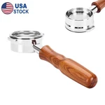 58MM Espresso Portafilter For La Marzocco Bottomless Wood Handle 2-EARS. Fixed Price $35.68.