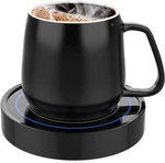 Coffee Warmer With Mug Set - Electric Beverage Cup For Desk Office Home. Fixed Price $41.99.