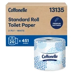 Cottonelle Professional Standard Roll Toilet Paper, Bulk (13135), 2-PLY, White. Fixed Price $40.73.