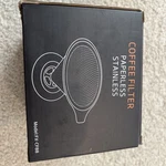 Foxas Pour Over Coffee Filter Stainless Steel Reusable Dripper With Brush. Fixed Price $34.99.